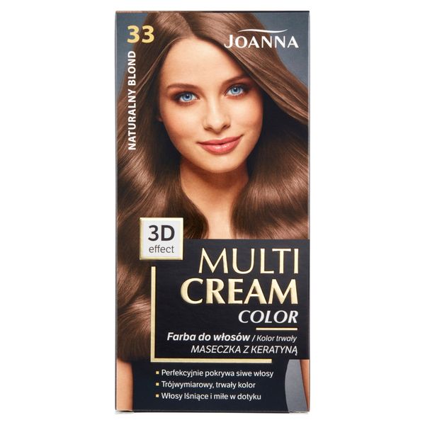 JOANNA Multi Cream Farba 33 Naturalny blond. zdjęcie 1