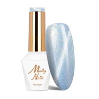 Lakier hybrydowy LED/UV Gel Polish Blues Cat Eye Nr 184 MollyNails 8g