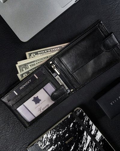 Portfel męski z grawerem PREZENT dla strażaka na Arena.pl