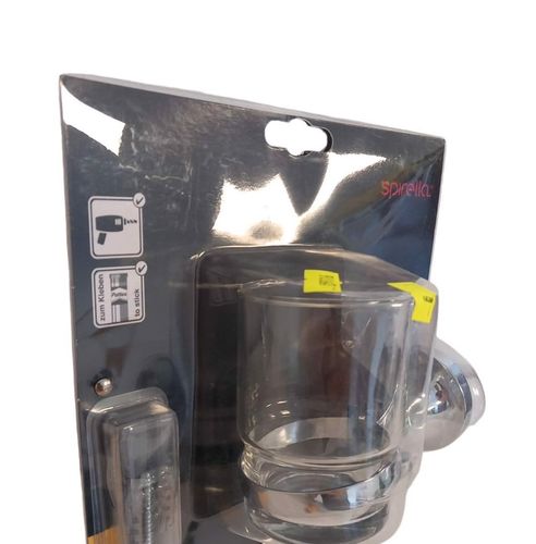 Kubek na szczoteczki do zębów z uchwytem Spirella na Arena.pl