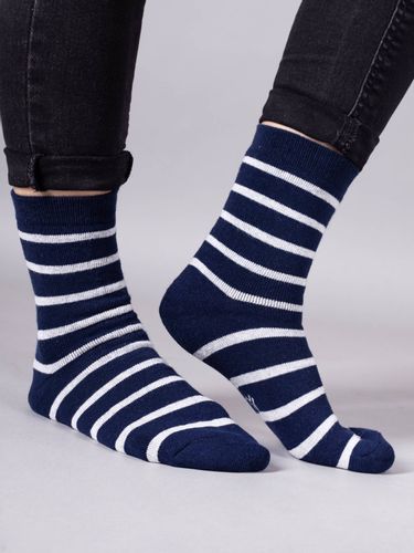 Skarpety chłopięce frotte w paski 3PAK 27-30 YOCLUB na Arena.pl