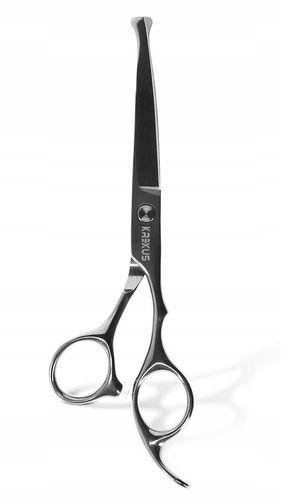 Profesjonalne Nożyczki do Strzyżenia Psów Kotów Czarne Zestaw Etui Grzebień na Arena.pl