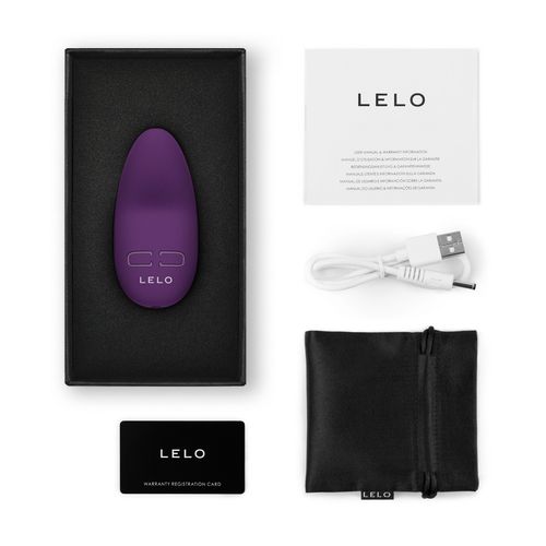 masażer łechtaczki lily 3 dark plum lelo na Arena.pl