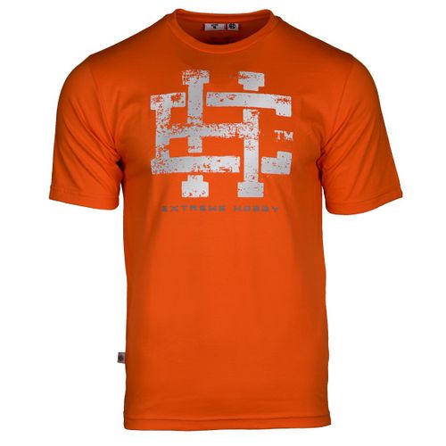 T-shirt BASIC CLASSIC Rozmiar - S, Kolor - ORANGE na Arena.pl