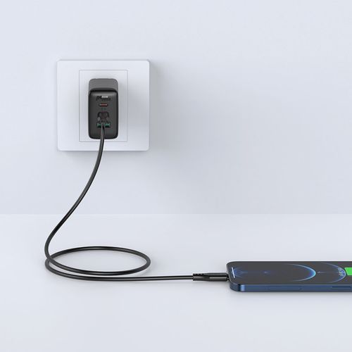 kabel przewód do iphone mfi usb-c - lightning 30w 3a 1.2m biały na Arena.pl