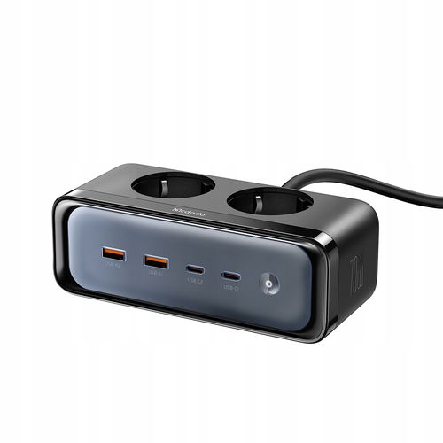 MCDODO Ładowarka Sieciowa GAN TYP C 6x USB-C 70W Czarna, Quick Charge na Arena.pl