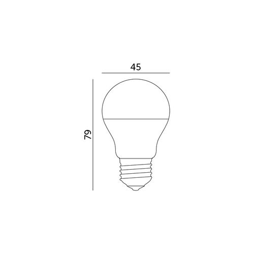 żarówka led mb 7w e27 3000k led2b na Arena.pl
