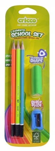 Wyprawka szkolna Cricco Zestaw szkolny Najważniejsze elementy na Arena.pl