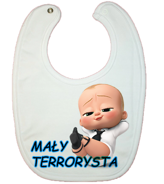 Śliniaczek Bawełniany Terrorysta zdjęcie 1