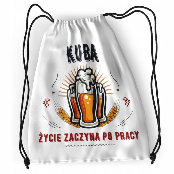 Plecak Dla Kuby Sportowy Szkolny Worek Torba Z Nadrukiem Ze Zdjęciem zdjęcie 1