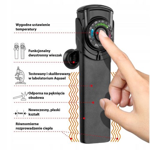 AQUAEL ULTRA HEATER 50W GRZAŁKA Z TERMOSTATEM DO AKWARIUM 15 - 50 L na Arena.pl