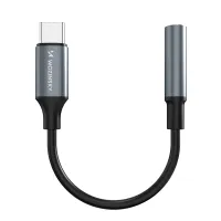 adapter wozinsky wacm-01 usb-c - mini jack 3,5mm - czarny