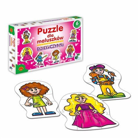 Puzzle dla Maluszków - Dziewczynki na Arena.pl