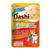 inaba dashi delights delicate flakes chicken with tuna & salmon recipe 40g