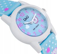 Zegarek dla dzieci QQ V22A-002V niebieski pasek