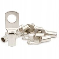 10x KOŃCÓWKA KABLOWA MIEDZIANA OCYNOWANA KONEKTOR OCZKO CU 50mm2 M10,5