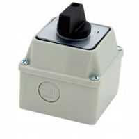 ŁĄCZNIK KRZYWKOWY 16A 0-1 3F WYŁĄCZNIK ROZŁĄCZNIK ZASILANIA W OBUDOWIE IP65