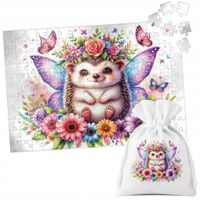 PUZZLE TRADYCYJNE - ZWIERZĘTA JEŻYK JEŻ - 70 el