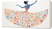Obraz 70x40cm Wirująca Balerina