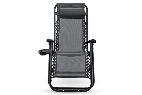 LEŻAK OGRODOWY Z PODNÓŻKIEM OGRODOWY PLAŻOWY AUTOMAT ZERO GRAVITY PÓŁKA na Arena.pl