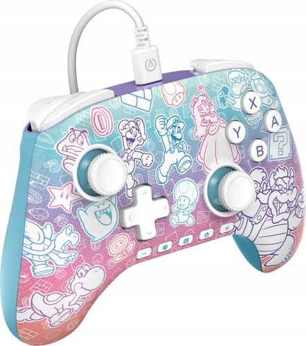 Pad do Nintendo Switch 2 PowerA Advantage Wired Controller Mushroom Kingdom na Arena.pl