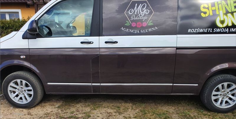 VW Caravelle Multivan T5 Listwy CHROM Boczne LONG zdjęcie 6