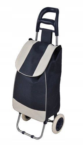 WÓZEK TORBA NA ZAKUPY NA KÓŁKACH SKŁADANY + POTRÓJNE KOŁA NA SCHODY na Arena.pl