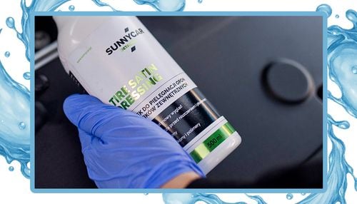 CZERNIDŁO DO OPON I PLASTIKÓW ZEWNĘTRZNYCH SUNNYCAR PIELĘGNUJE 500 ml na Arena.pl