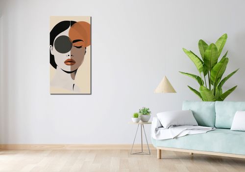 Obraz 50x100cm Dwie Strony Piękna na Arena.pl