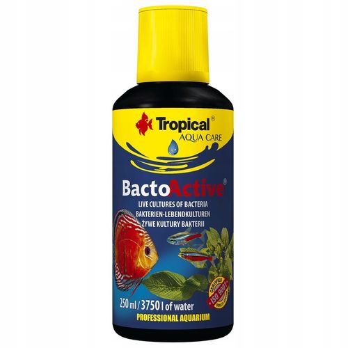 Tropical BACTO-ACTIVE 250ml - BAKTERIE BIOSTARTER na Arena.pl