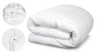 kołdra 200x220 cm 4 pory roku antyalergiczna mikrofibra silikon