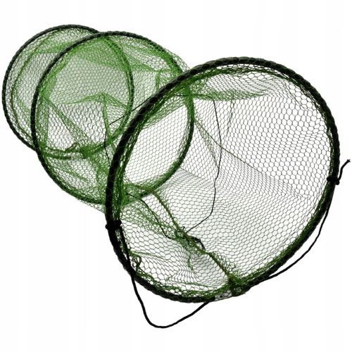 SIATKA na ryby wędkarska 3 obręcze 29 cm x 68 cm na Arena.pl