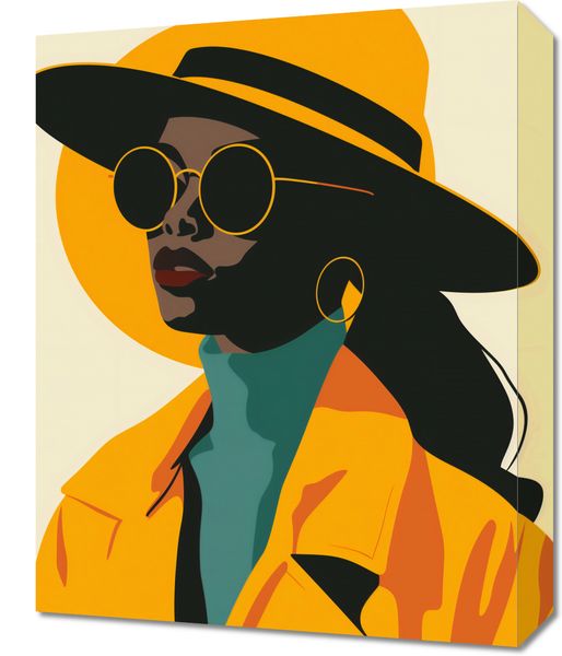 Obraz 40x50cm Żółta Stylowość zdjęcie 1