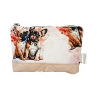 Kosmetyczka Buldogi Francuskie dla niej Rozmiar Kosmetyczki - 25cm x 20cm x 7cm