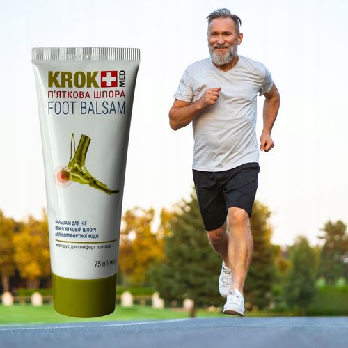 BALSAM DO STÓP NA OSTROGĘ PIĘTOWĄ ŻYWOKOST GLUKOZAMINA CYKORIA 75 ml na Arena.pl