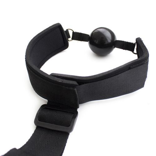costrittivio bondage back restraint+gag black na Arena.pl