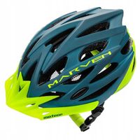 Kask rowerowy z daszkiem lekki regulowany na rower Meteor Marven M 55-58 cm