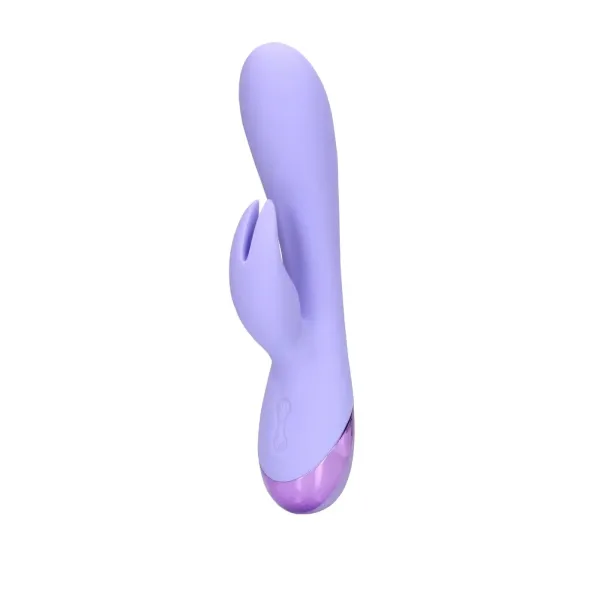 Smooth Silicone Rabbit Vibrator - Digital Lavender zdjęcie 1