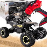DUŻY SAMOCHÓD ZDALNIE STEROWANY AUTO RC METAL TERENOWY NAPĘD 4X4 PILOT