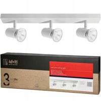 Lampa Sufitowa LED Szyna Regulowana Kinkiet 3x E27