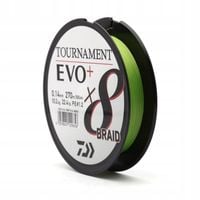 Plecionka Daiwa Tournament X8 Braid EVO+ 270m 0,10 Średnica (mm): 0.10