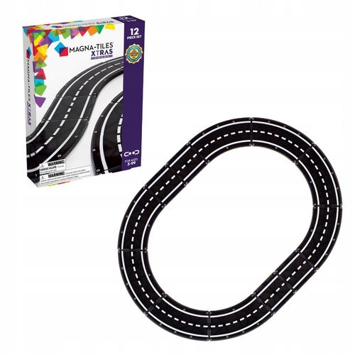 MAGNETYCZNA DROGA 12 ELEMENTÓW MAGNA-TILES na Arena.pl