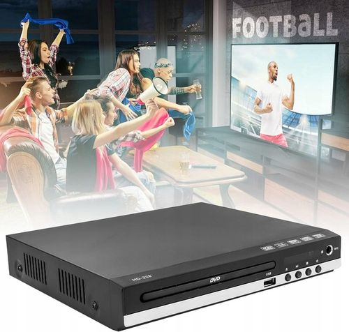 DVD EVD CD ODTWARZACZ HD1080P HDMI/AV/USB PODWÓJNE GNIAZDO MIKROFONU na Arena.pl