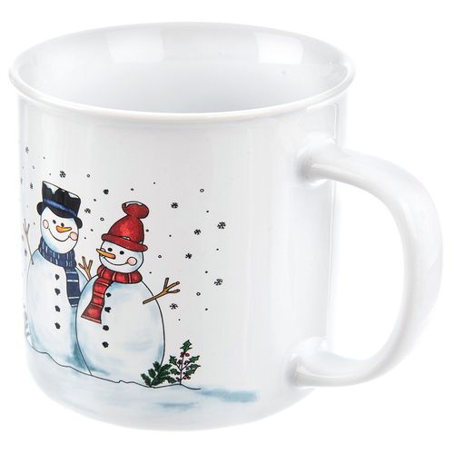 Kubek ceramiczny bałwan 470 ml na Arena.pl