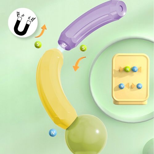 KLOCKI MAGNETYCZNE KONSTRUKCYJNE EDUKACYJNE DUŻY ZESTAW 120 ELEMENTÓW na Arena.pl