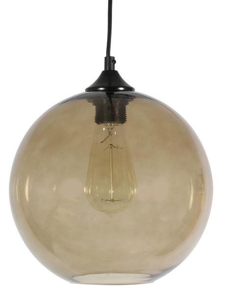 EDISON zwis 25 1x60W E27 brązowy + żarówka zdjęcie 1