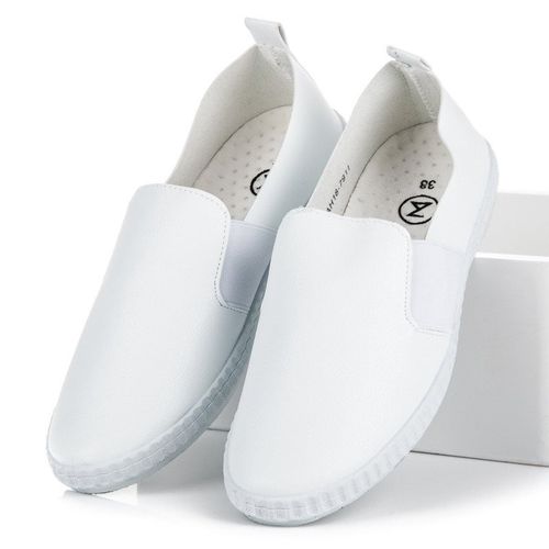 BIAŁE SLIPONY MCKEYLOR Rozmiar - 37 na Arena.pl
