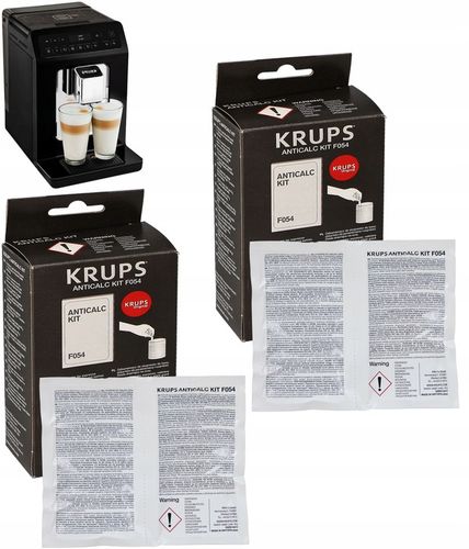 Odkamieniacz Krups saszetki F054 AntiCalc do ekspresu - 2 opakowania na Arena.pl