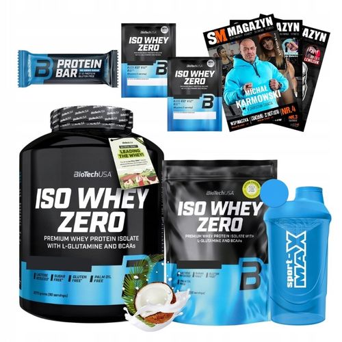 BIOTECH ISO WHEY ZERO 2270G IZOLAT BIAŁKA SERWATKI na Arena.pl