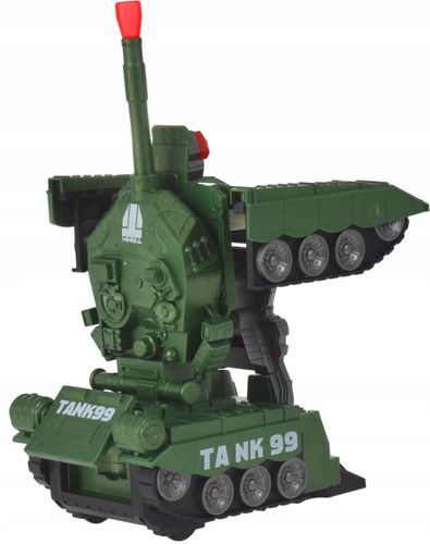 AUTO CZOŁG ROBOT AUTOBOT 2w1 POJAZD NA BATERIE DLA DZIECI ŚWIECI JEŹDZI na Arena.pl